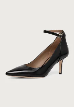 BOSS  pantofi cu toc stiletto din piele Miah imagine