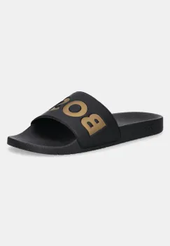 BOSS papuci Aryeh barbati, culoarea negru, 50536835 imagine