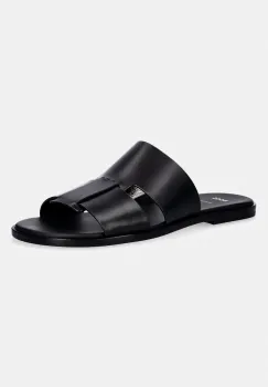 BOSS papuci pentru barbati, din piele Kael imagine