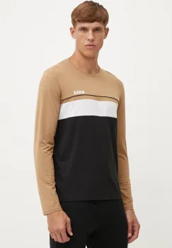 BOSS pijama barbati, culoarea negru, modelator, 50527337 imagine
