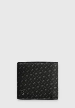 BOSS portofel de piele barbati, culoarea negru, 50523956 imagine