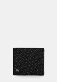 BOSS portofel de piele barbati, culoarea negru, 50536782 imagine