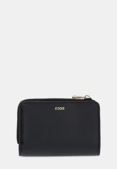 BOSS portofel de piele culoarea negru, 50548235 imagine