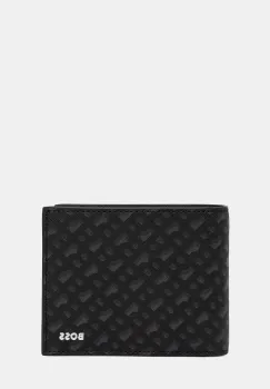 BOSS portofel de piele culoarea negru, 50552855 imagine