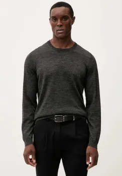 BOSS pulover de lana culoarea gri, light, 50468239 imagine