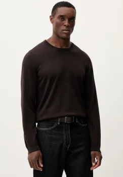 BOSS pulover de lana culoarea maro, light, 50468239 imagine