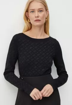 BOSS pulover femei, culoarea negru, 50521371 imagine