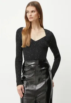 BOSS pulover femei, culoarea negru, light, 50523744 imagine