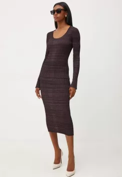 BOSS pulover femei, culoarea violet, light, 50518357 imagine