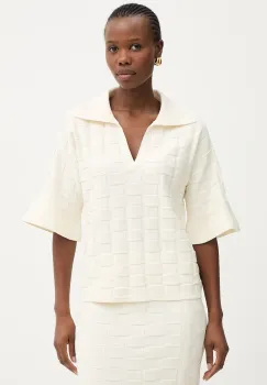 BOSS pulover pentru femei, cu vascoza Fapavero imagine