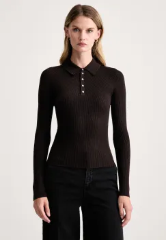 BOSS  pulover pentru femei din lana Faelina imagine