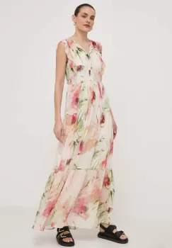 BOSS rochie maxi, evazati imagine