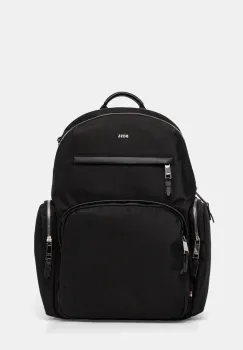 BOSS rucsac barbati, culoarea negru, mare, neted, 50536485 imagine