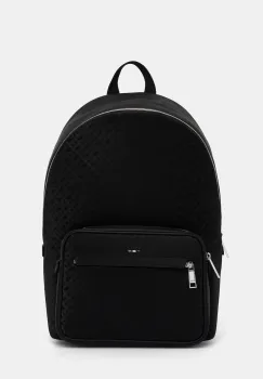 BOSS rucsac culoarea negru, mare, cu imprimeu, 50548062 imagine