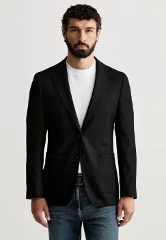 BOSS sacou cu un singur rand de nasturi pentru barbati, din lana H-Hutson-2PP-B1-263 imagine