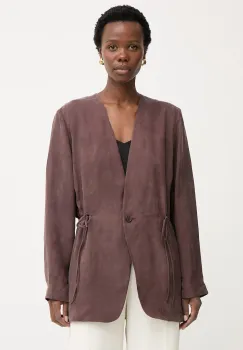 BOSS sacou cu un singur rand de nasturi pentru femei, din lyocell JASIANATI imagine