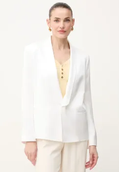 BOSS sacou culoarea alb, un singur rand de nasturi, uni, 50537473 imagine
