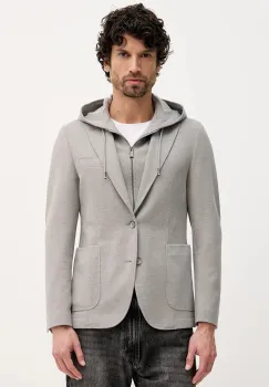 BOSS sacou culoarea gri, 50562499 imagine