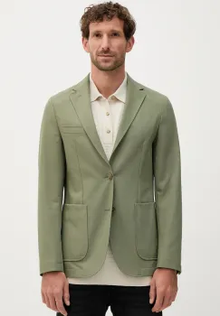 BOSS sacou din lana culoarea verde, 50546055 imagine