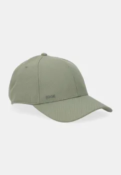 BOSS sapca de baseball din amestec de lana culoarea verde, 50544408 imagine