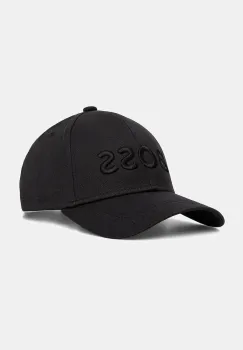 BOSS sapca de baseball din bumbac culoarea negru, 50544386 imagine
