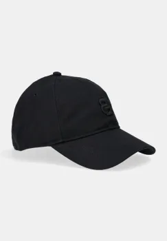 BOSS sapca de baseball din bumbac culoarea negru, cu imprimeu, 50533348 imagine