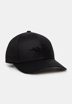BOSS sapca de baseball din bumbac culoarea negru, neted, 50533334 imagine
