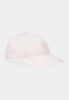 BOSS sapca de baseball din bumbac culoarea roz, cu imprimeu, 50533348 imagine