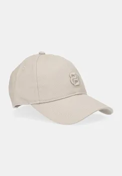 BOSS sapca de baseball din bumbac culoarea roz, cu imprimeu, 50533348 imagine