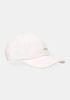 BOSS sapca de baseball din bumbac culoarea roz, cu imprimeu, 50533367 imagine