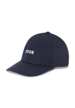 BOSS sapca de baseball pentru copii culoarea albastru marin, neted, J51685 imagine