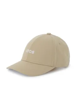 BOSS sapca de baseball pentru copii culoarea bej, neted, J51685 imagine
