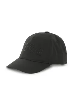 BOSS sapca de baseball pentru copii culoarea negru, cu imprimeu, J51688 imagine