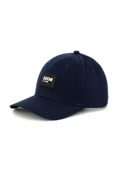 BOSS sapca din bumbac pentru copii culoarea albastru marin, neted, J51684 imagine