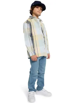 BOSS sapca din bumbac pentru copii culoarea bleumarin, J52628 imagine