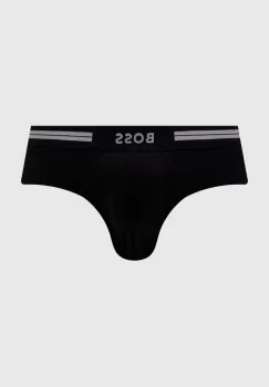 BOSS slip din bumbac culoarea negru imagine