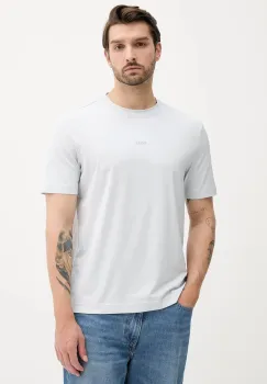 BOSS tricou BOSS ORANGE culoarea gri, uni, 50473278 imagine