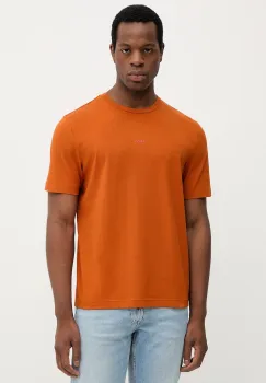BOSS tricou BOSS ORANGE culoarea portocaliu, uni, 50473278 imagine