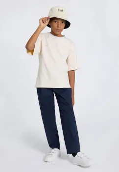 BOSS tricou copii culoarea alb, cu model, J52363 imagine