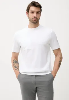 BOSS tricou culoarea alb, uni, 50543405 imagine