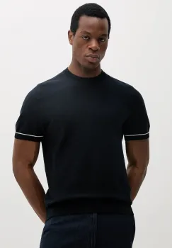 BOSS tricou culoarea bleumarin, uni, 50537642 imagine