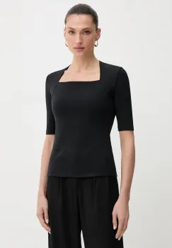 BOSS tricou culoarea negru, 50541894 imagine