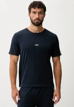 BOSS tricou culoarea verde, cu imprimeu, 50545930 imagine