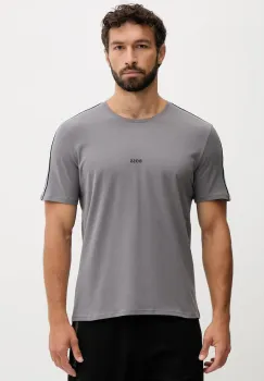 BOSS tricou culoarea verde, cu imprimeu, 50545930 imagine