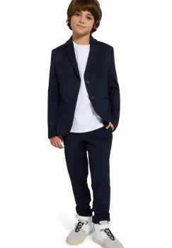 BOSS tricou de bumbac pentru copii culoarea alb, uni, J52377 imagine