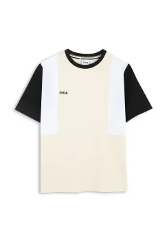 BOSS tricou de bumbac pentru copii culoarea bej, J52039 imagine