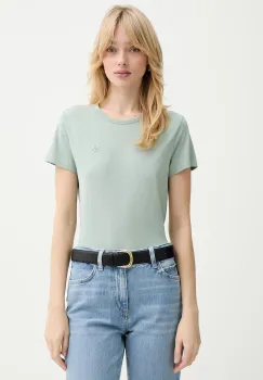 BOSS tricou din amestec de matase Eventsa9 imagine