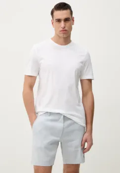 BOSS tricou din bumbac barbati, culoarea alb, neted, 50539831 imagine