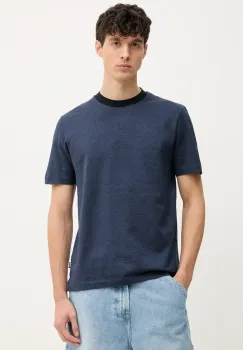 BOSS tricou din bumbac barbati, culoarea bleumarin, uni, 50534030 imagine