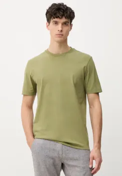 BOSS tricou din bumbac barbati, culoarea verde, neted, 50468347 imagine
